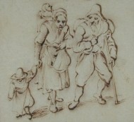 Famille de mendiants