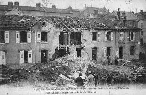 Nancy - rue Carnot Bombardement_Nancy_01